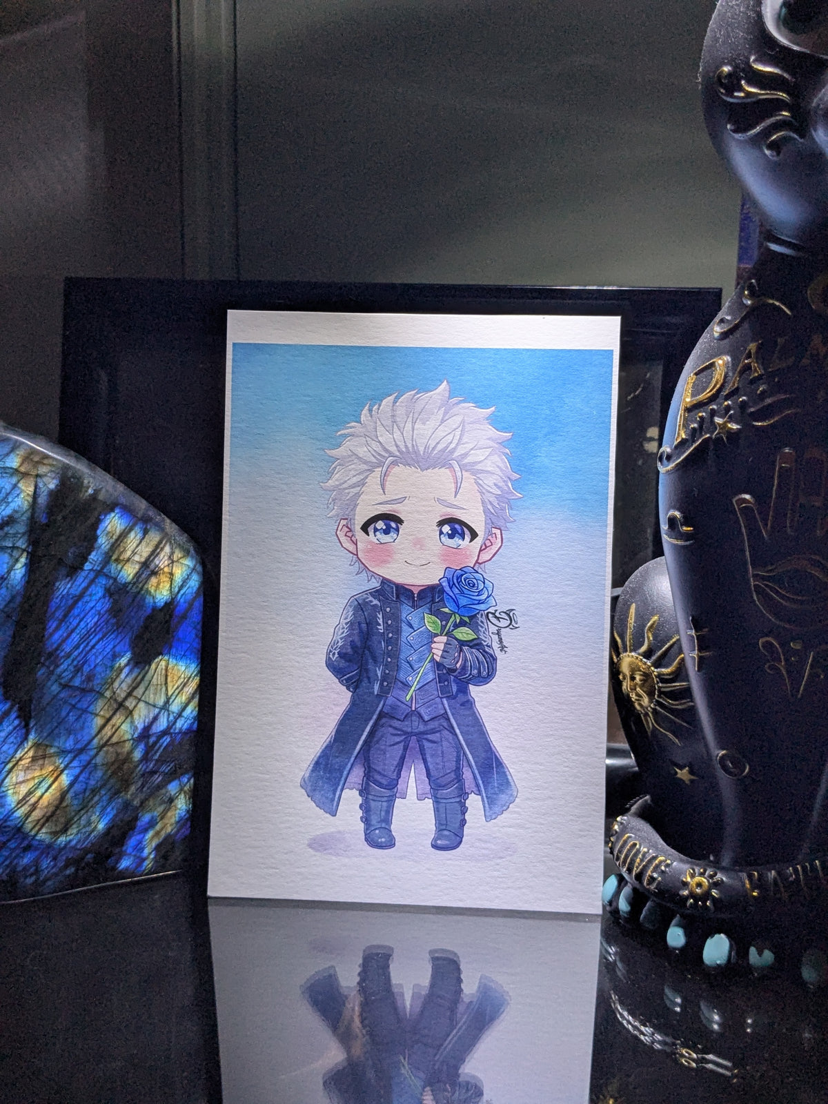 Vergil Chibi (Frozen Rose) - Devil May Cry - Print