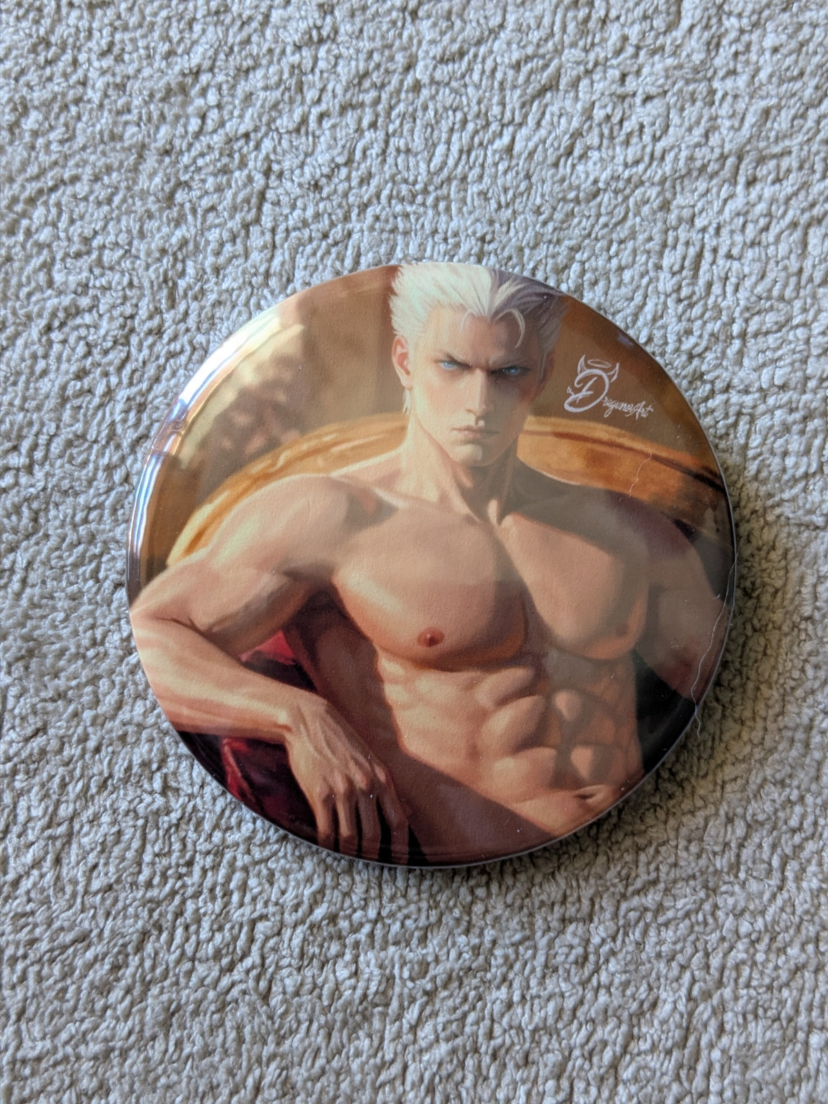 Greek Vergil - Devil May Cry - Metal Badge 58mm