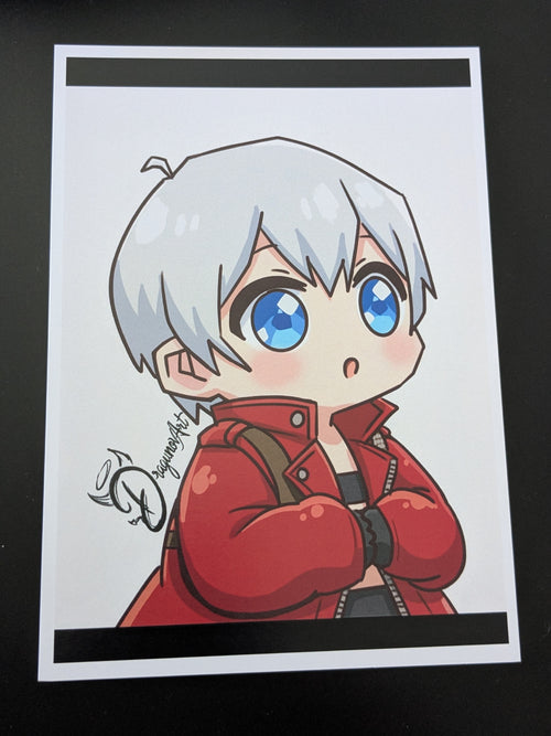 Dante Chibi (Chubby) - Print | Devil May Cry