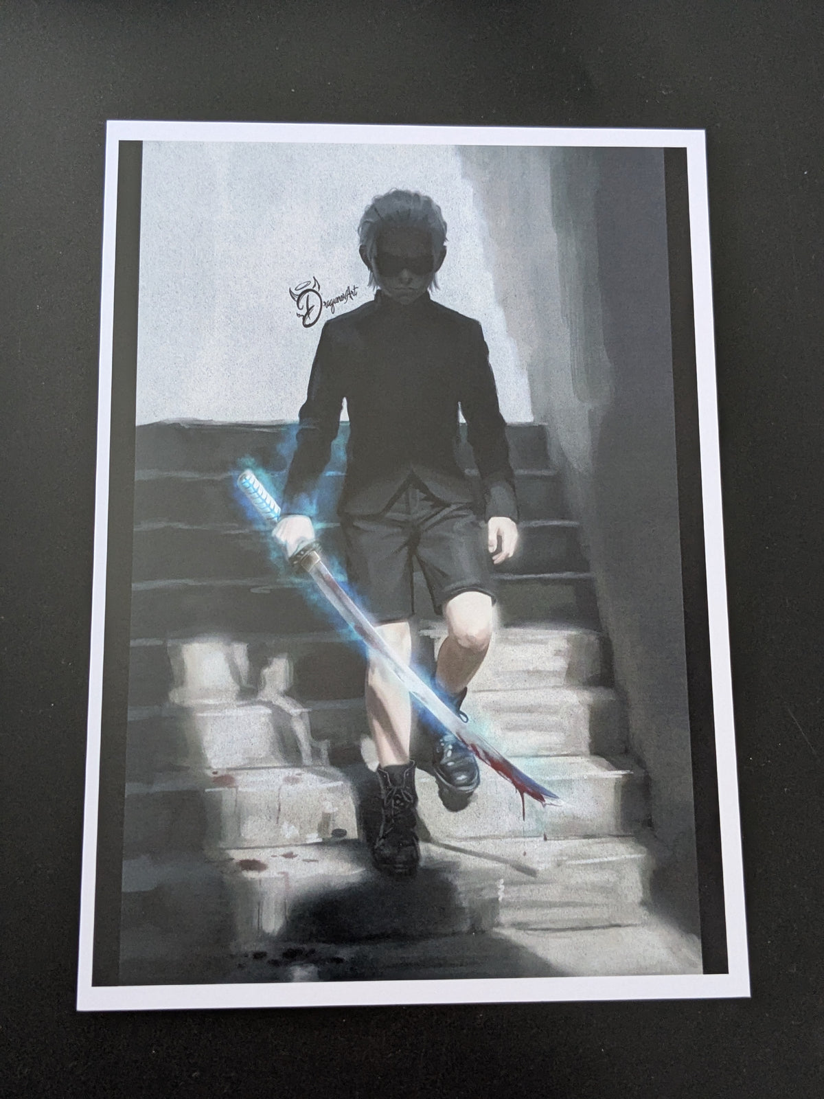 Vergil Sparda (Kid) x Stairs Print | Devil May Cry