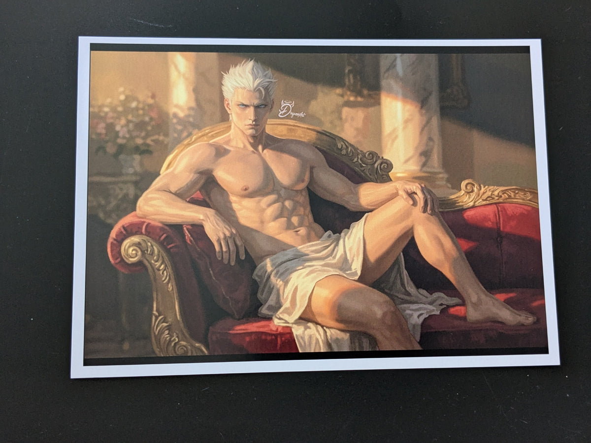 Vergil Sparda (Greek) Print | Devil May Cry