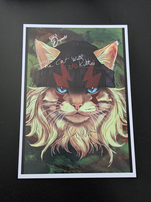 Alex (Cat portrait) - print | Street Fighter