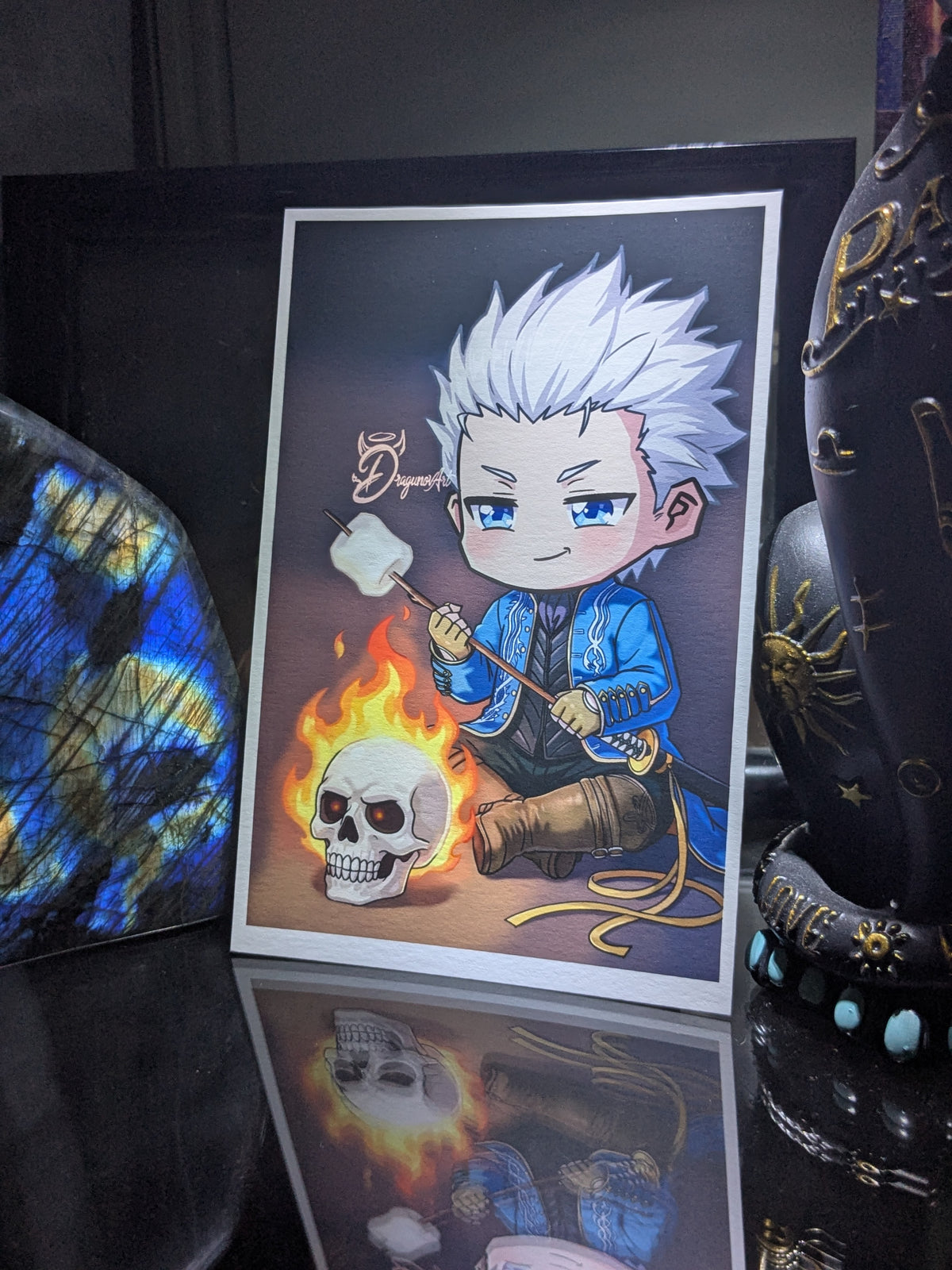 Vergil Chibi (Marshmallow) - Print | Devil May Cry