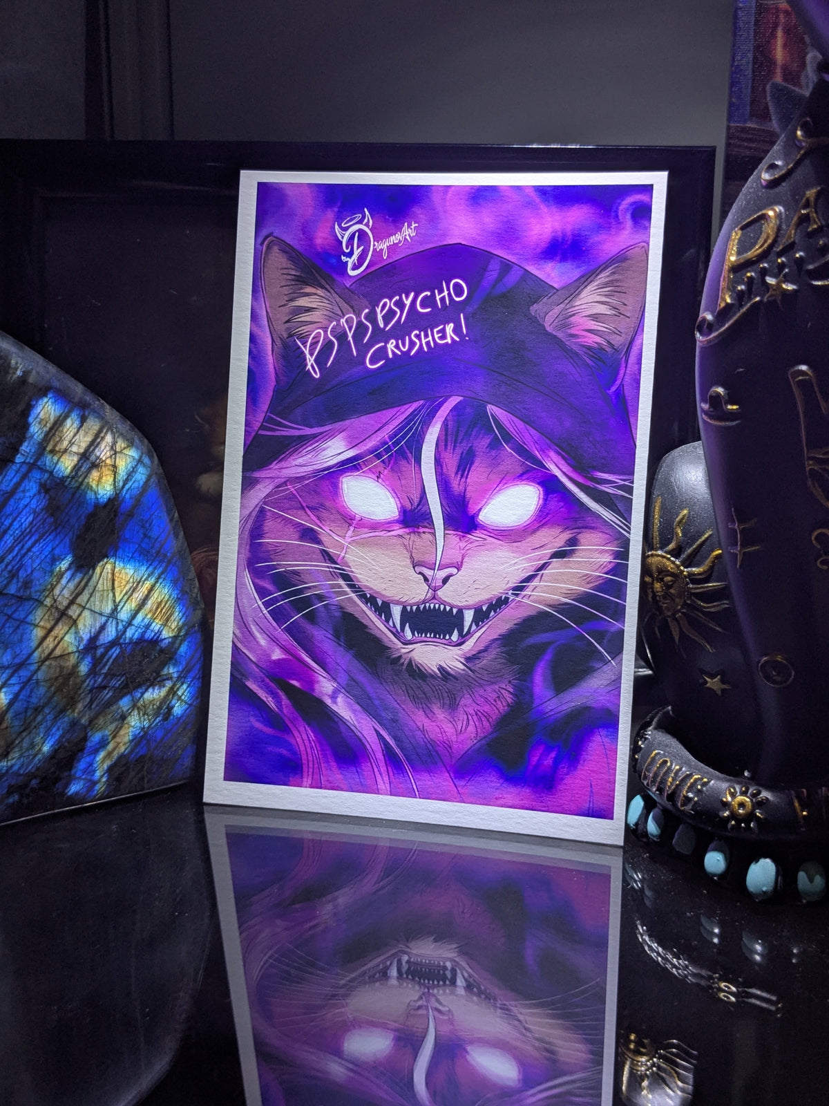 M.Bison (Cat portrait) - Print | Street Fighter