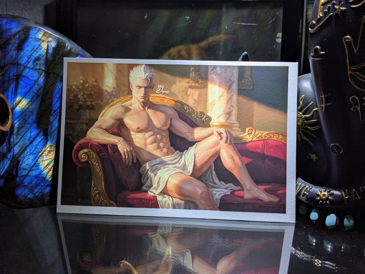 Vergil Sparda (Greek) Print | Devil May Cry