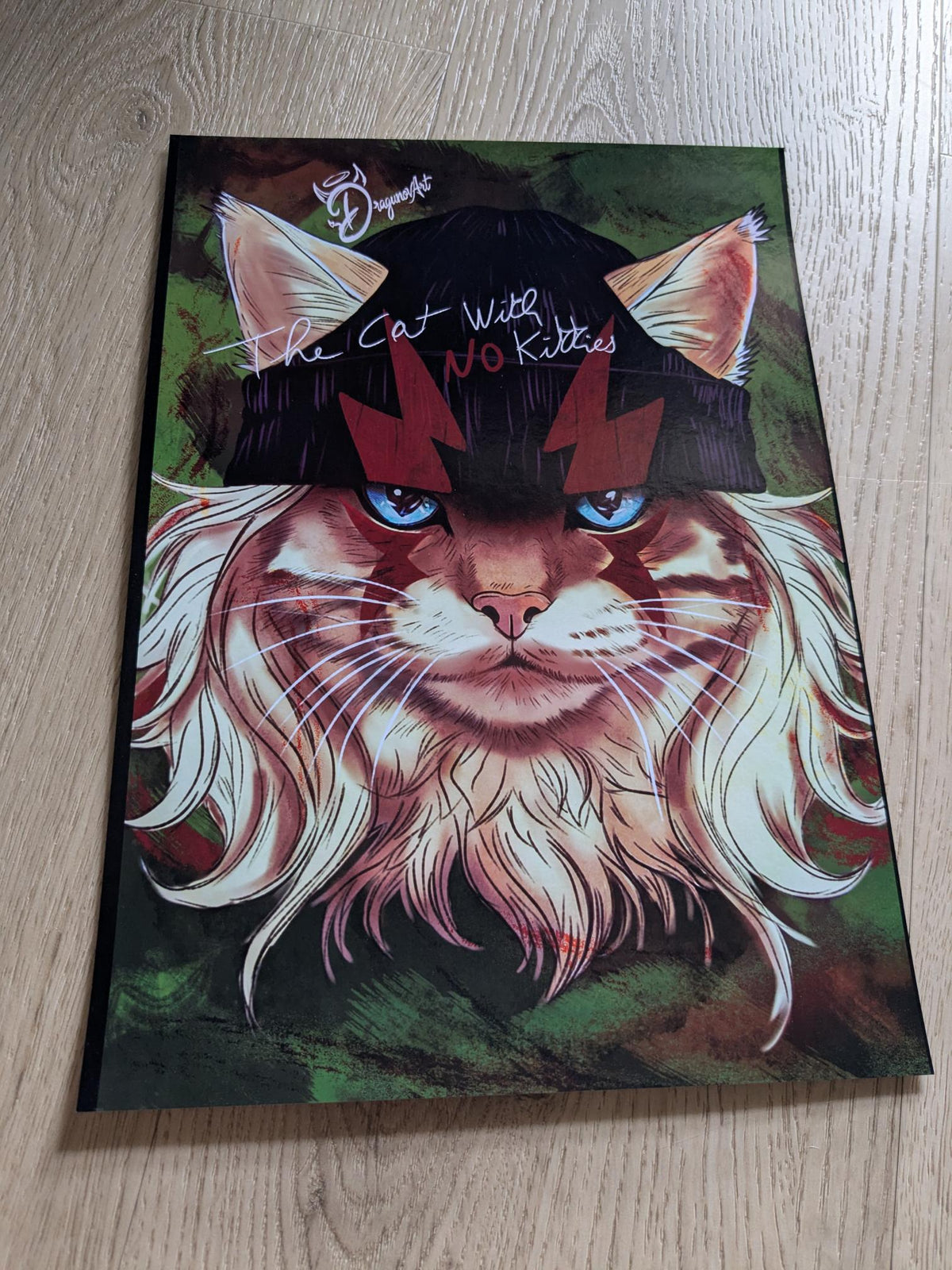 Alex (Cat portrait) - print | Street Fighter