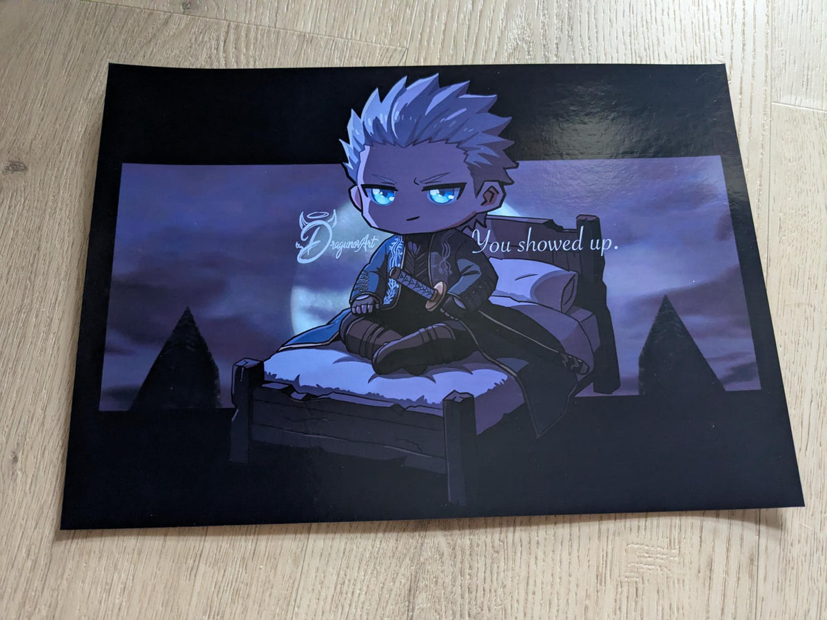 Vergil Chibi (Bedgil) - Print | Devil May Cry
