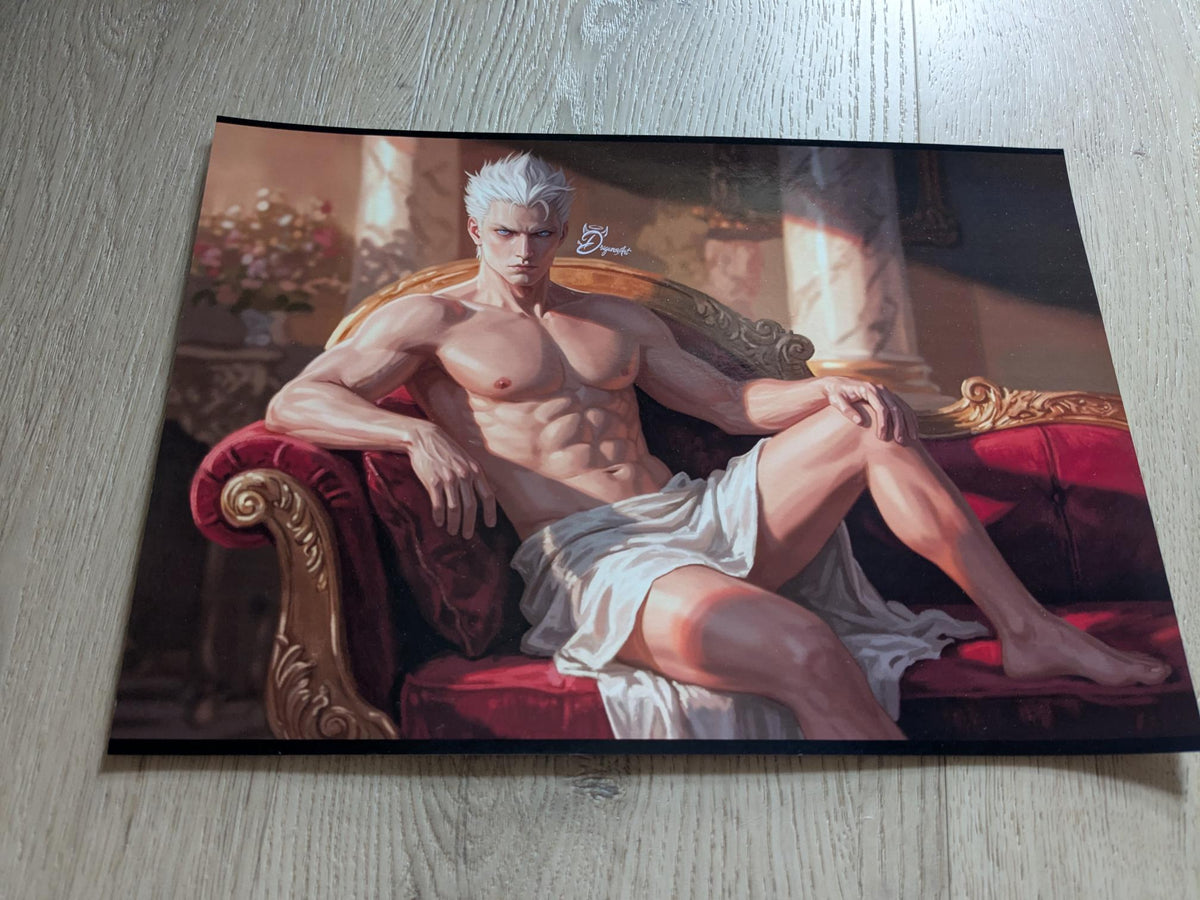 Vergil Sparda (Greek) Print | Devil May Cry