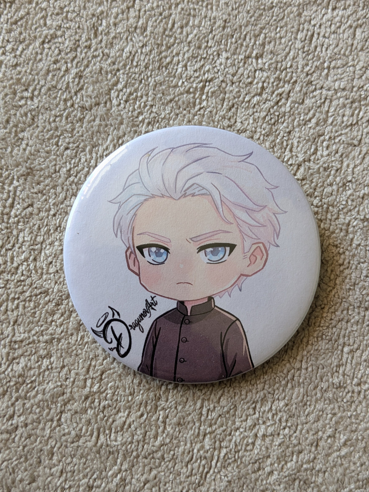 Kid Vergil Chibi - Devil May Cry - Metal Badge 58mm
