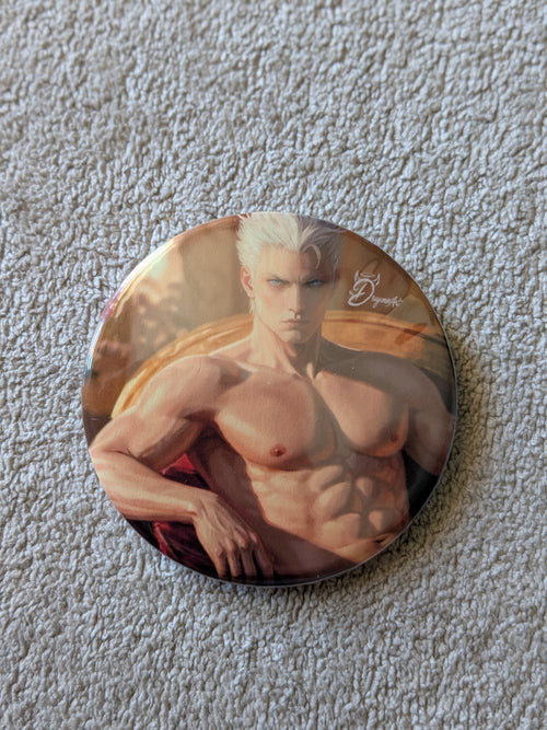 Greek Vergil - Devil May Cry - Metal Badge 58mm
