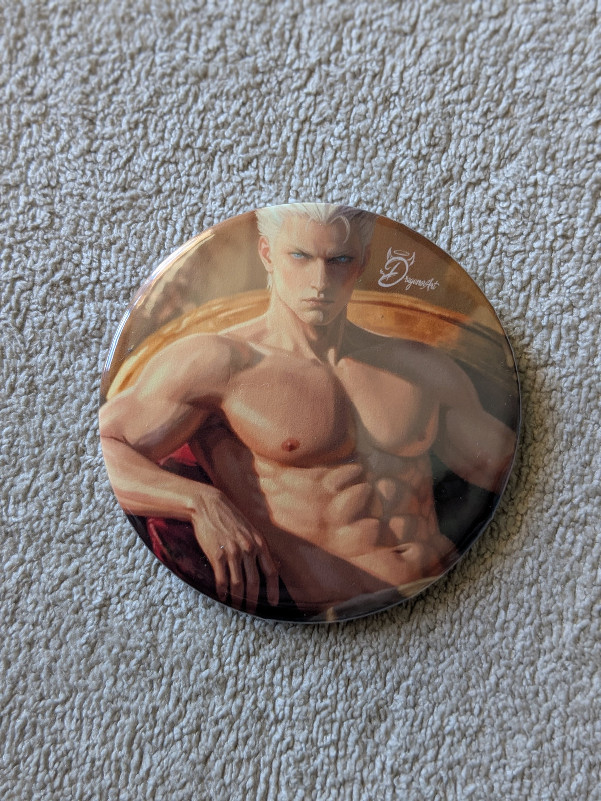 Greek Vergil - Devil May Cry - Metal Badge 58mm