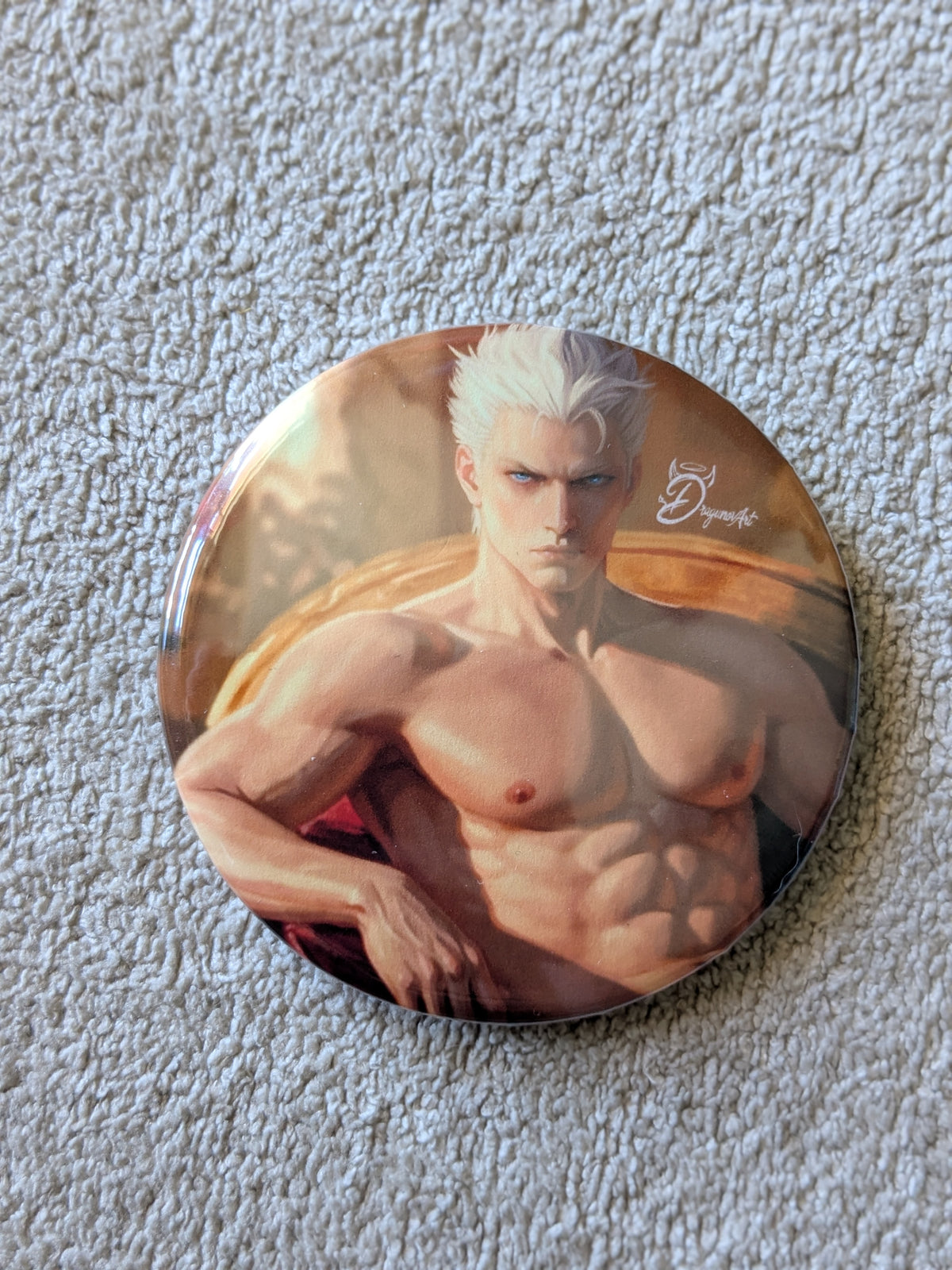 Greek Vergil - Devil May Cry - Metal Badge 58mm