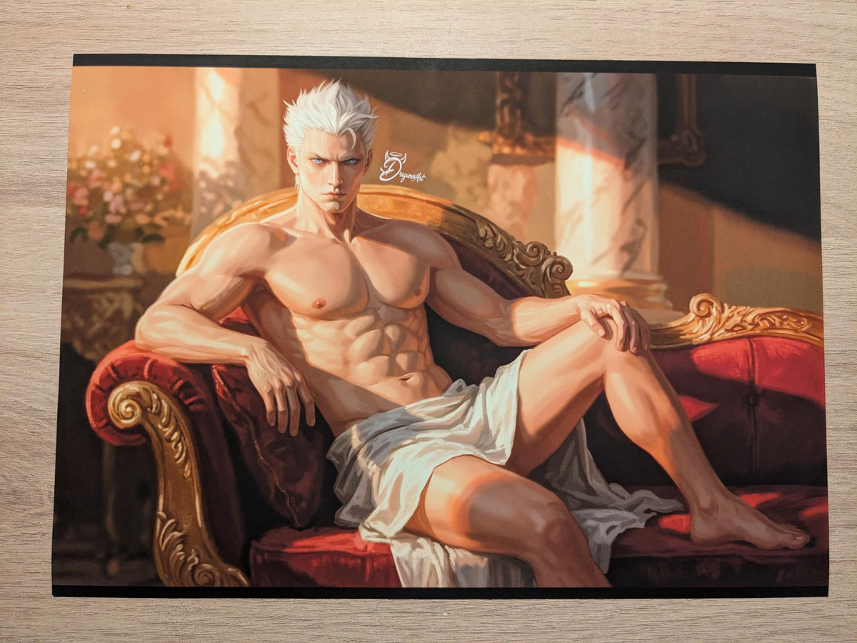 Vergil Sparda (Greek) Print | Devil May Cry