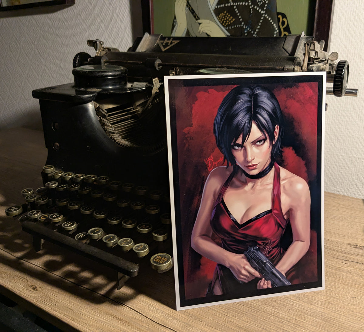 Ada Wong (Digital Painting) - Resident Evil - Print