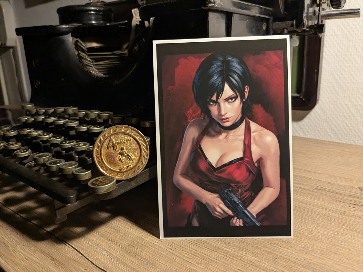 Ada Wong (Digital Painting) - Resident Evil - Print