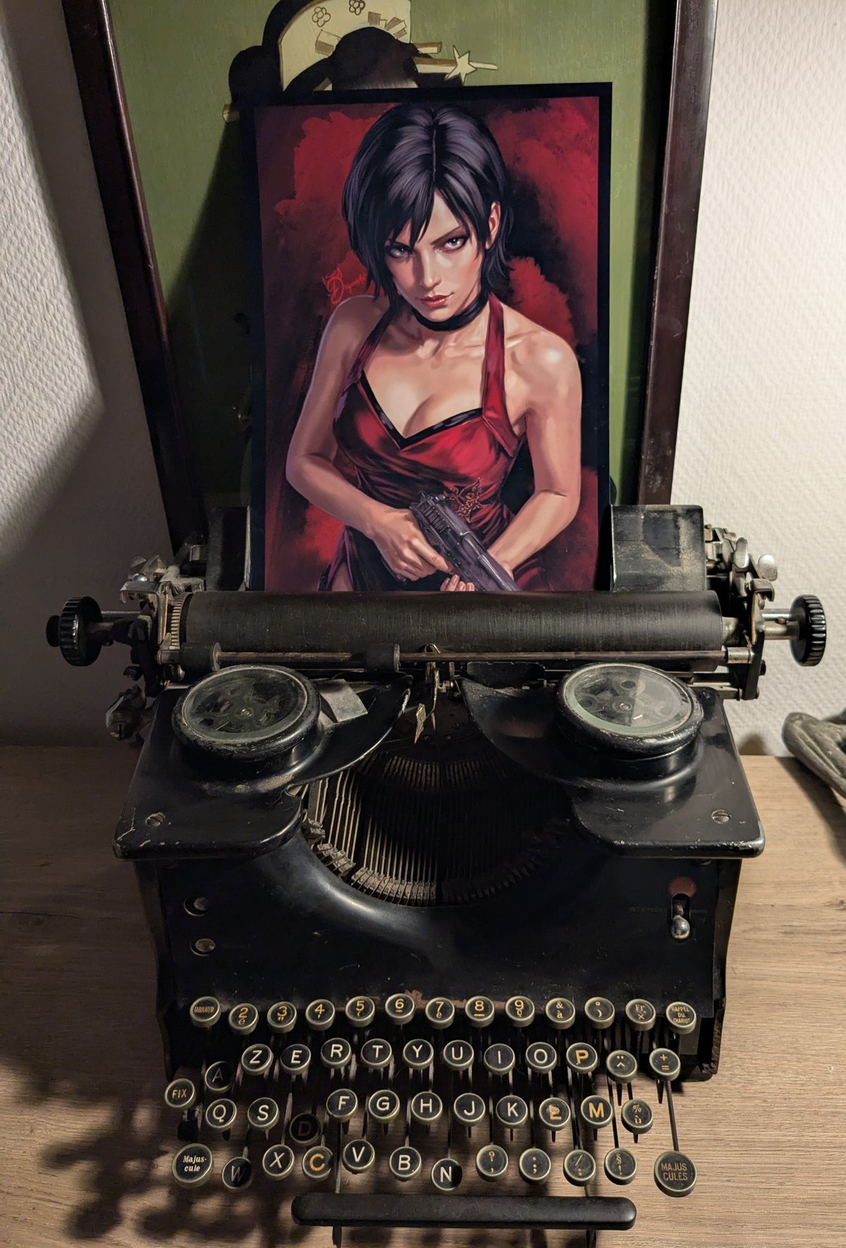 Ada Wong (Digital Painting) - Resident Evil - Print