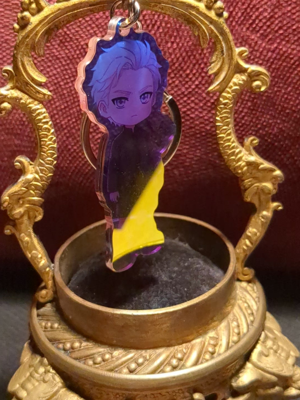 Kid Vergil Chibi - Devil May Cry - Holographic Acrylic Keychain