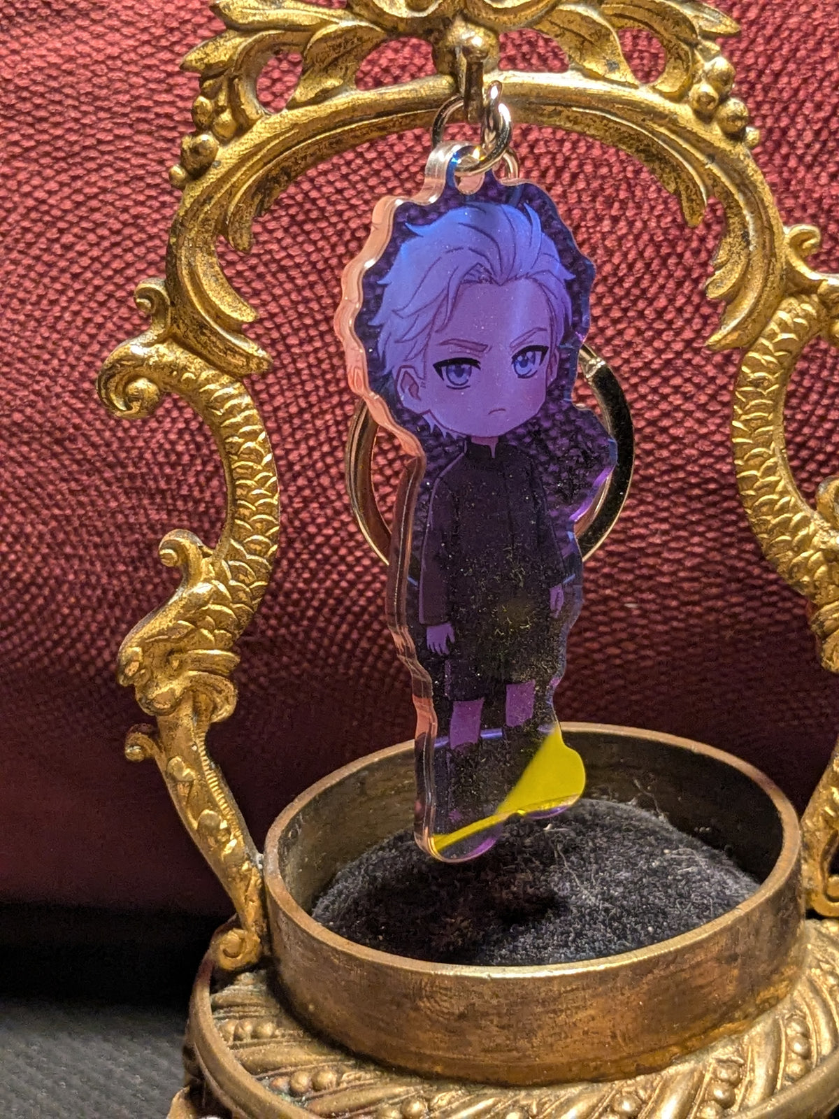 Kid Vergil Chibi - Devil May Cry - Holographic Acrylic Keychain