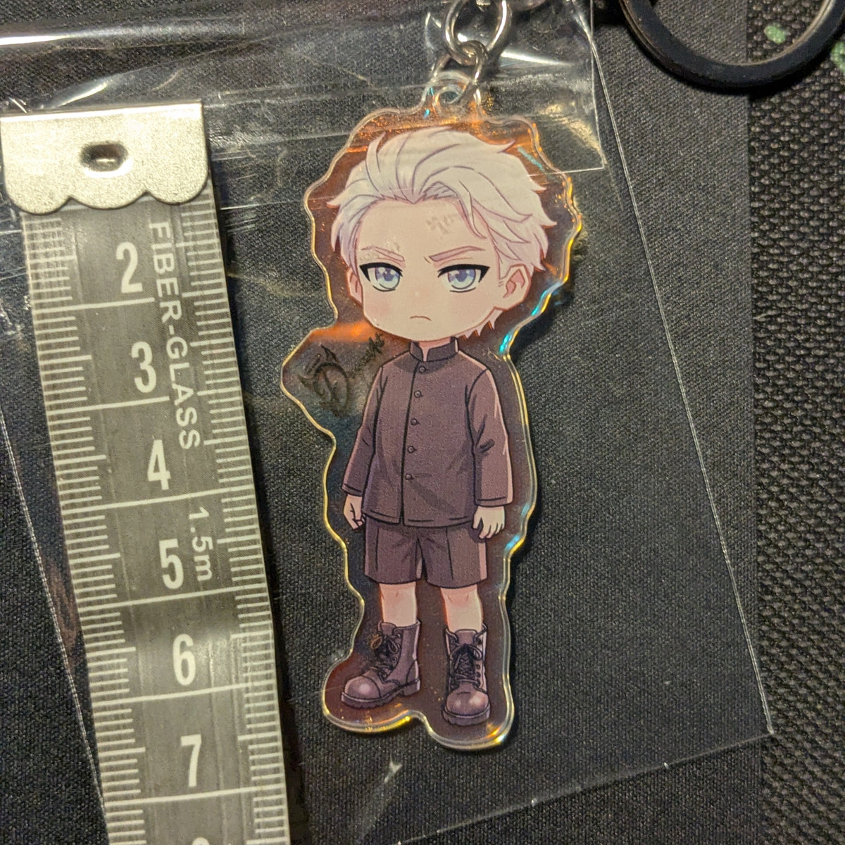 Kid Vergil Chibi - Devil May Cry - Holographic Acrylic Keychain