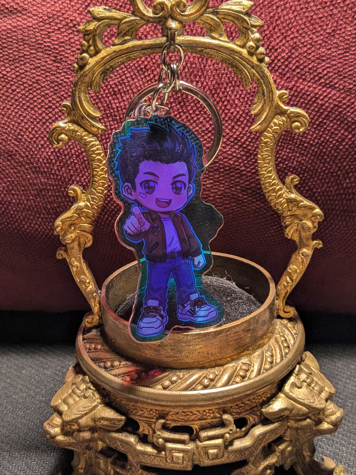 Ryo Hazuki - Shenmue - Holographic Acrylic Keychain