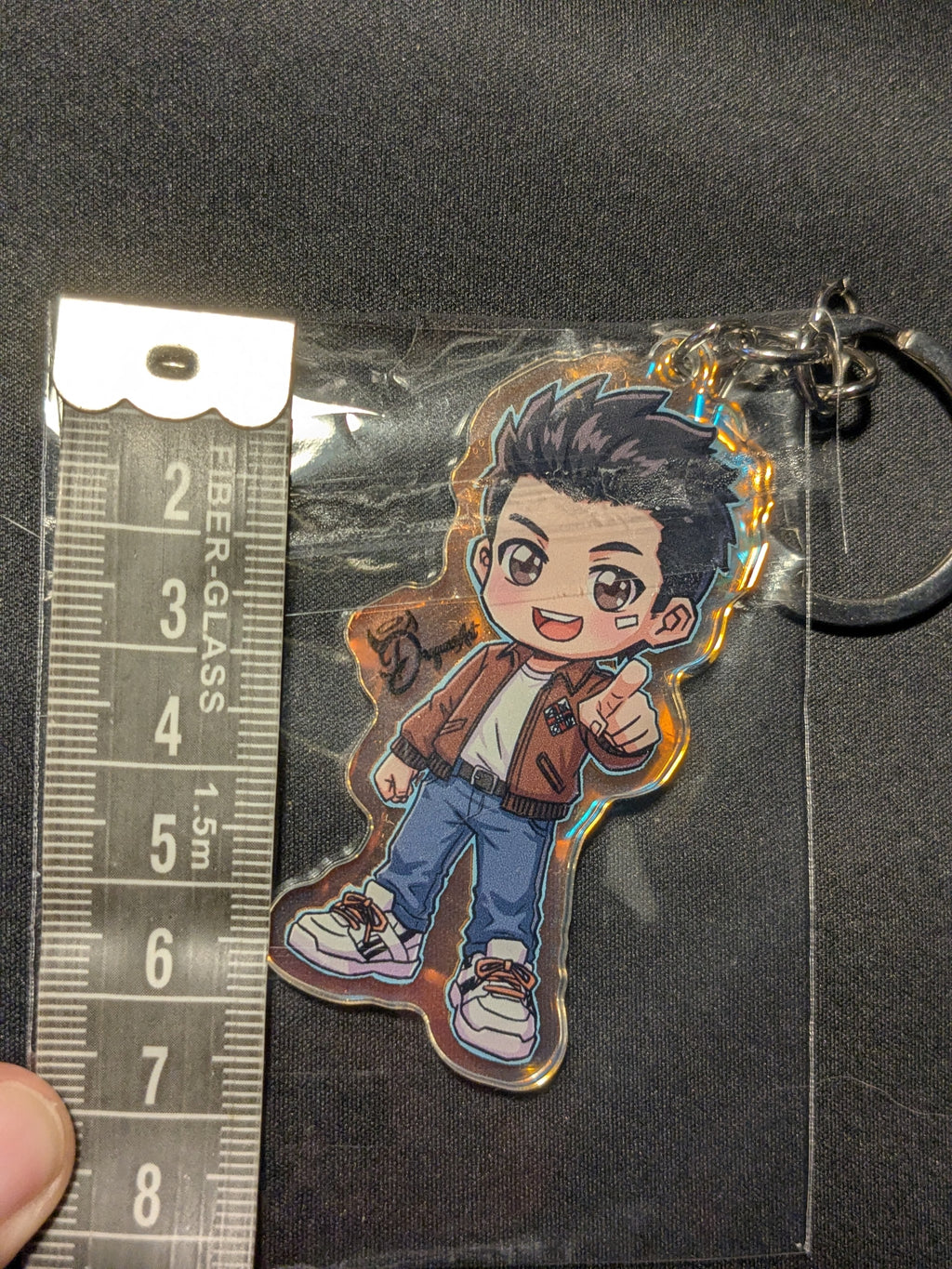 Ryo Hazuki - Shenmue - Holographic Acrylic Keychain