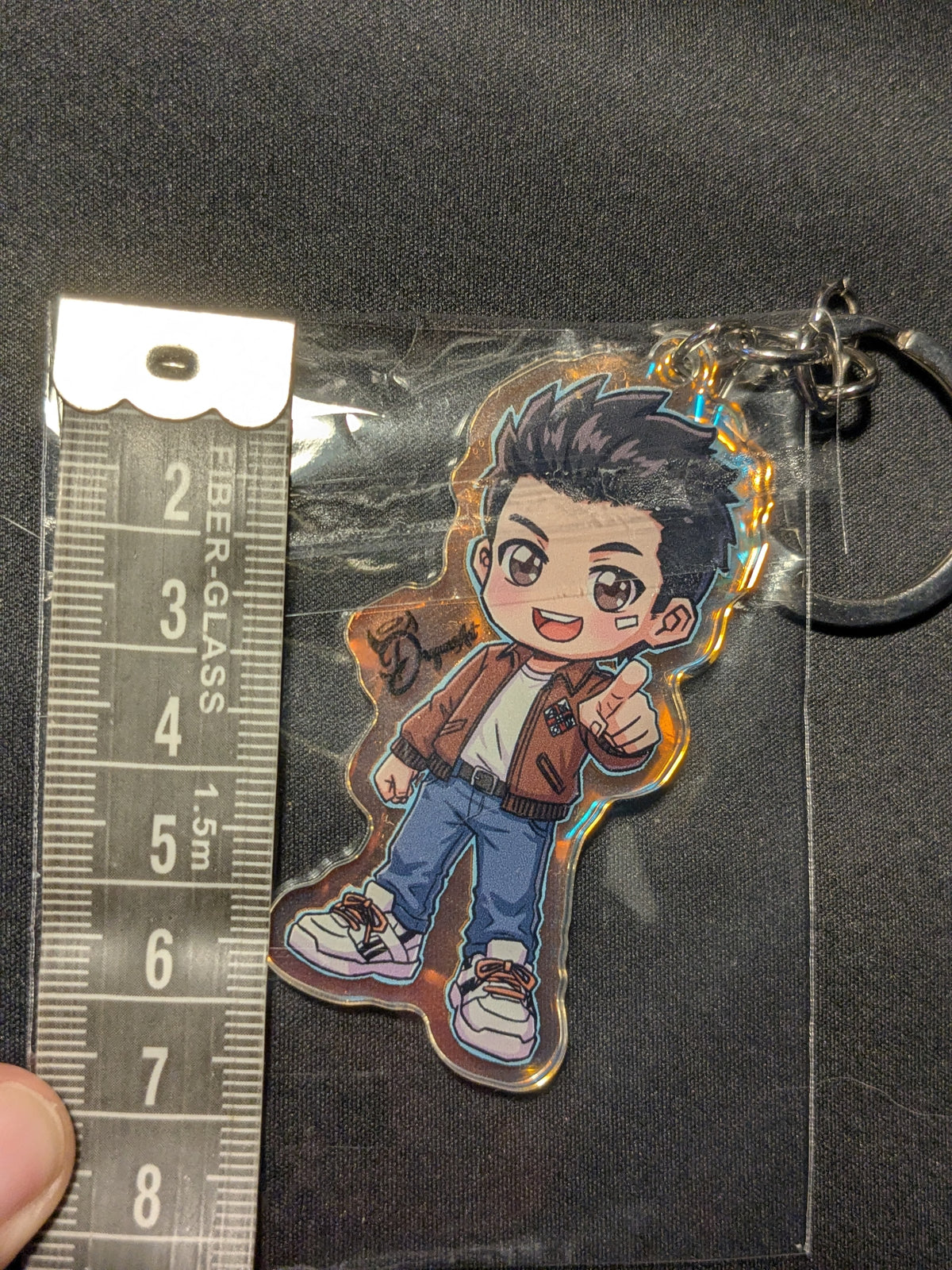 Ryo Hazuki - Shenmue - Holographic Acrylic Keychain