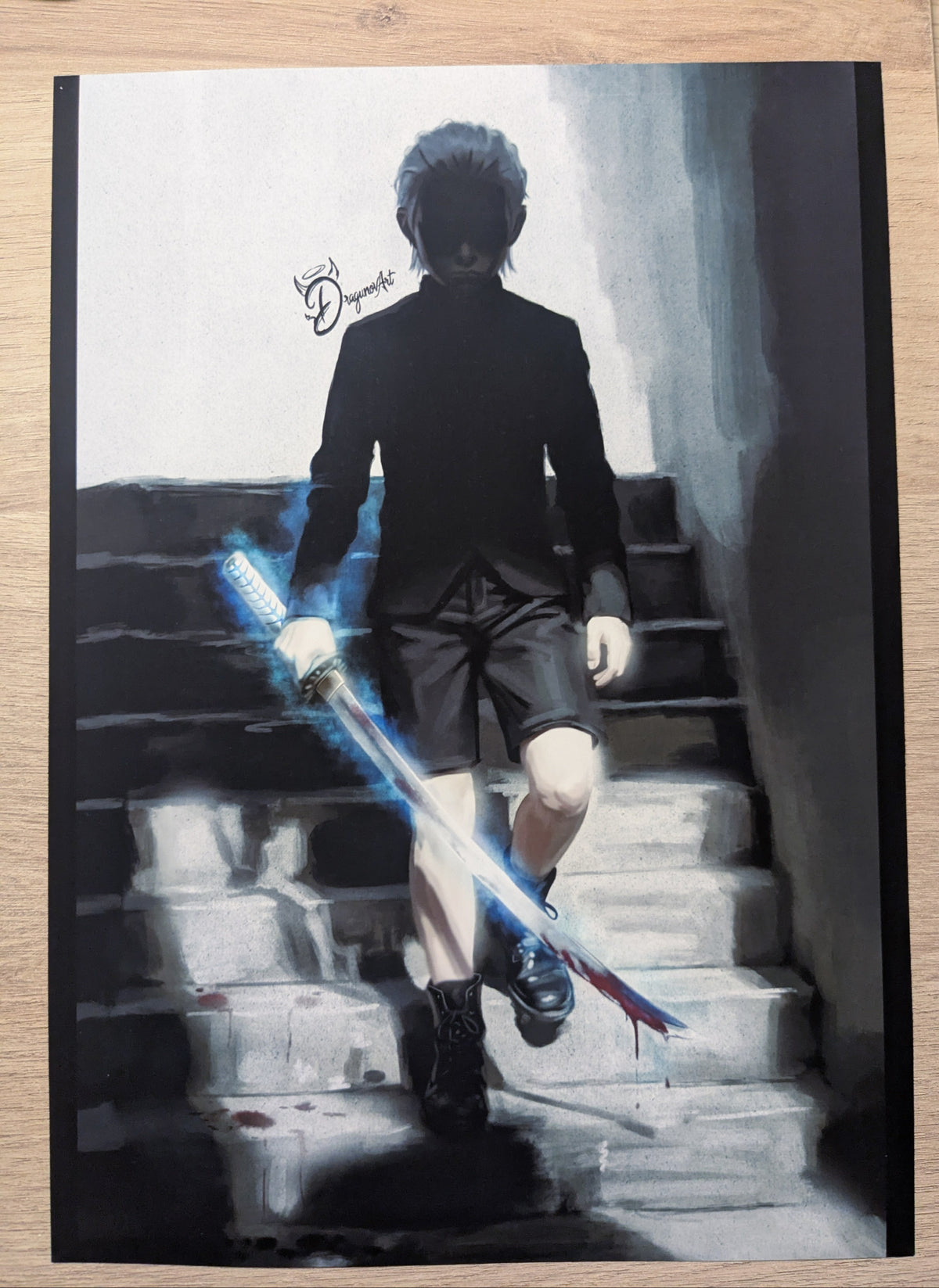 Vergil Sparda (Kid) x Stairs Print | Devil May Cry