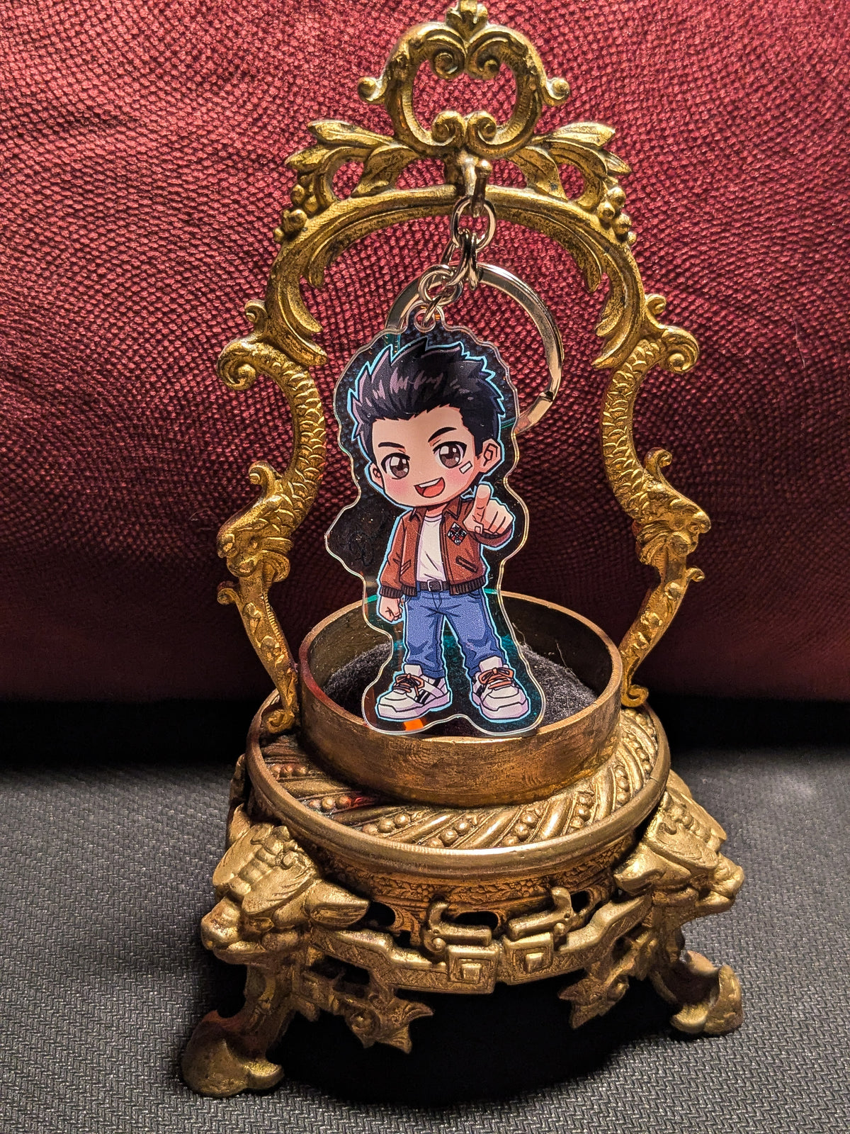 Ryo Hazuki - Shenmue - Holographic Acrylic Keychain
