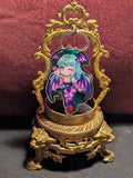 Morrigan Aensland Chibi - Darkstalkers - Holographic Acrylic Keychain